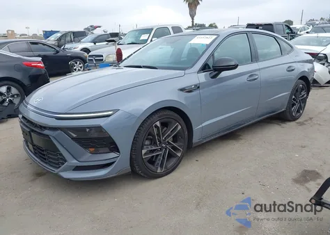 2024 Hyundai Sonata N Line из США, поврежденный, VIN KMHL54JC8RA362532